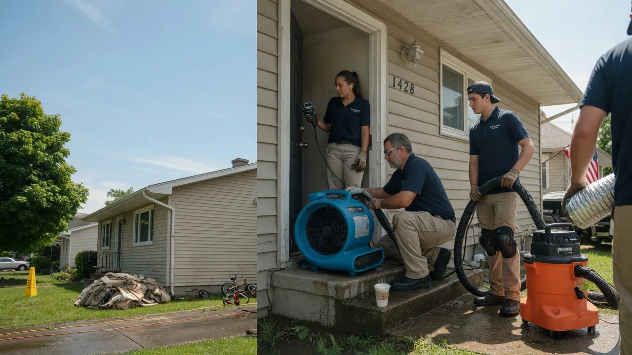 Water Damage Restoration in Kingston, IL near me